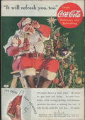 Coca Cola Santa Vintage Retro Advert Ads A4 Photo Print