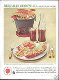 Coca Cola Seafood Vintage Retro Advert Ads A4 Photo Print