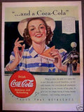 Coca Cola Soda 3 Vintage Retro Advert Ads A4 Photo Print