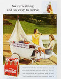 Coca Cola Summer 2 Vintage Retro Advert Ads A4 Photo Print
