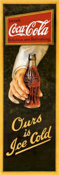 Coca Cola Sunset Vintage Retro Advert Ads A4 Photo Print