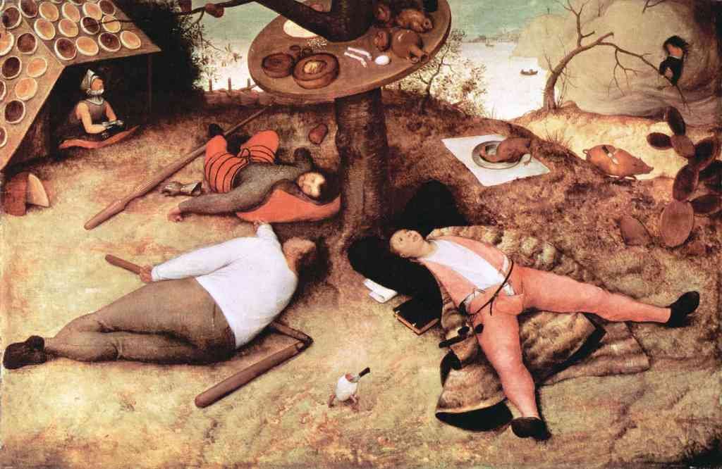 Cockaigne 1 Pieter Bruegel A4 Photo Print