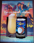 Coco Lopes Cocktail Vintage Retro Advert Ads A4 Photo Print
