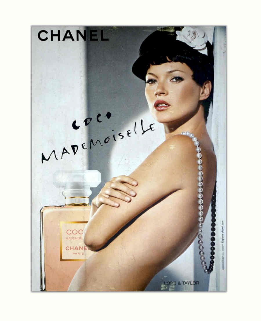 Coco Mademoiselle Bottle 1 Vintage Retro Advert Poster A4 Photo Print
