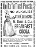 Cocoa Breakfast Baker Vintage Retro Advert Poster A4 Photo Print