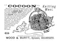 Cocoon Wool Cats Vintage Retro Advert Poster A4 Photo Print