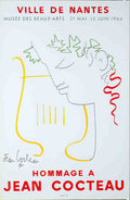 CocteauHommageNantes Advert A4 Photo Print
