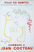 CocteauHommageNantes Vintage Advert A4 Photo Print