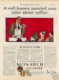 Coffee Men 1926 Vintage Retro Advert Ads A4 Photo Print