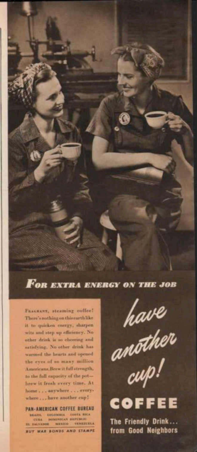 Coffee Table Energy Vintage Retro Advert Ads A4 Photo Print