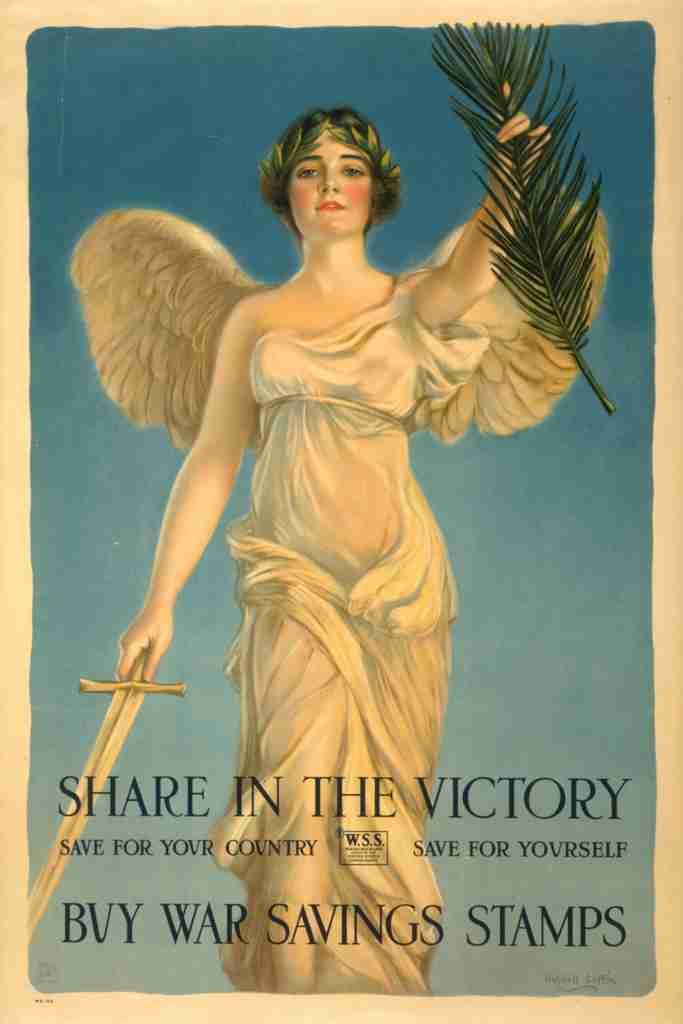 Coffin William Haskell Buy War Savings Stamps 1918 A4 Photo Print