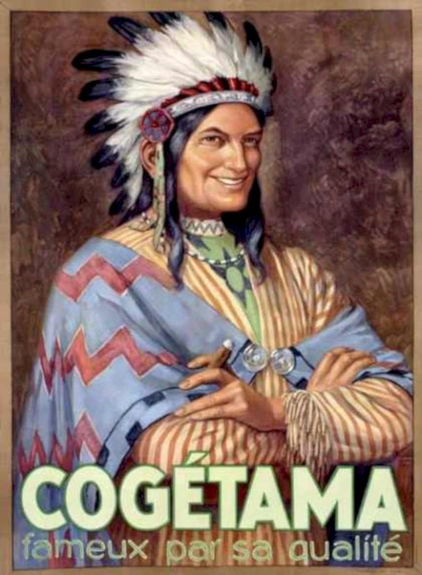 Cogetama Native Poster Vintage Retro Advert Ads A4 Photo Print