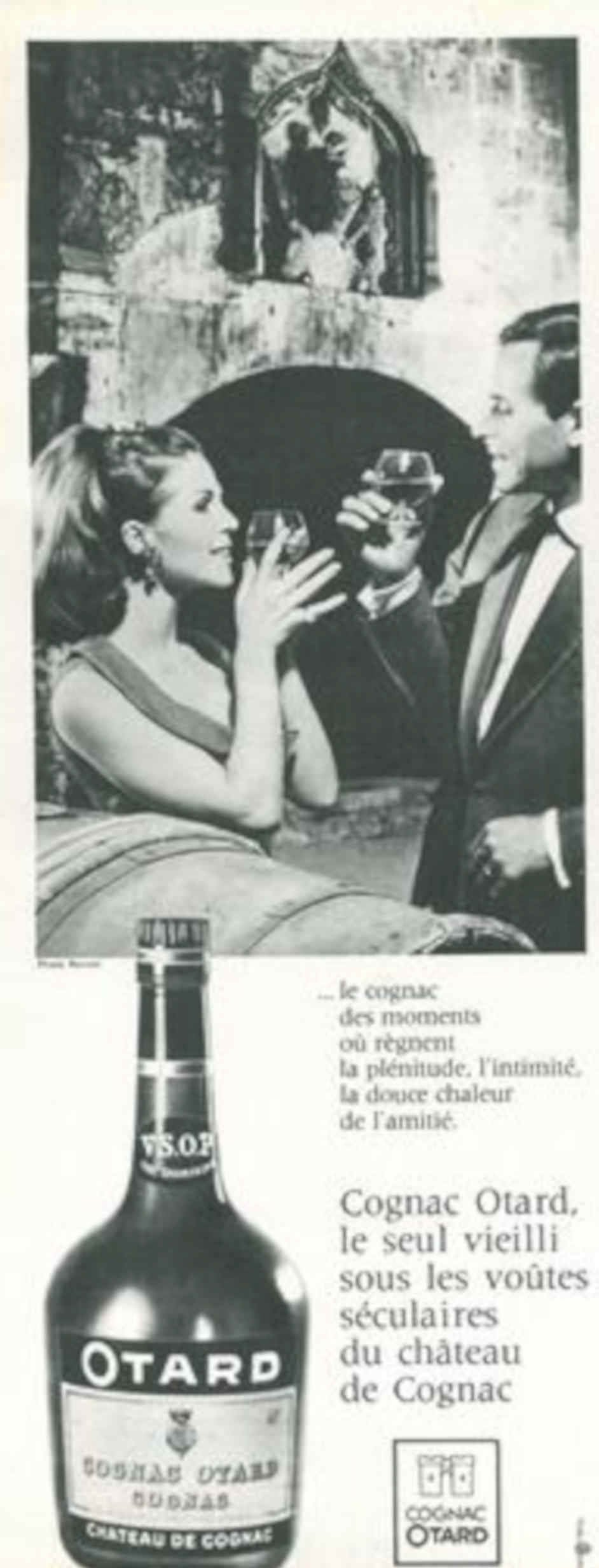 Cognac Otard Moment Vintage Retro Advert Poster A4 Photo Print