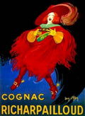 Cognac Richard Pailoud Vintage Retro Advert Ads A4 Photo Print