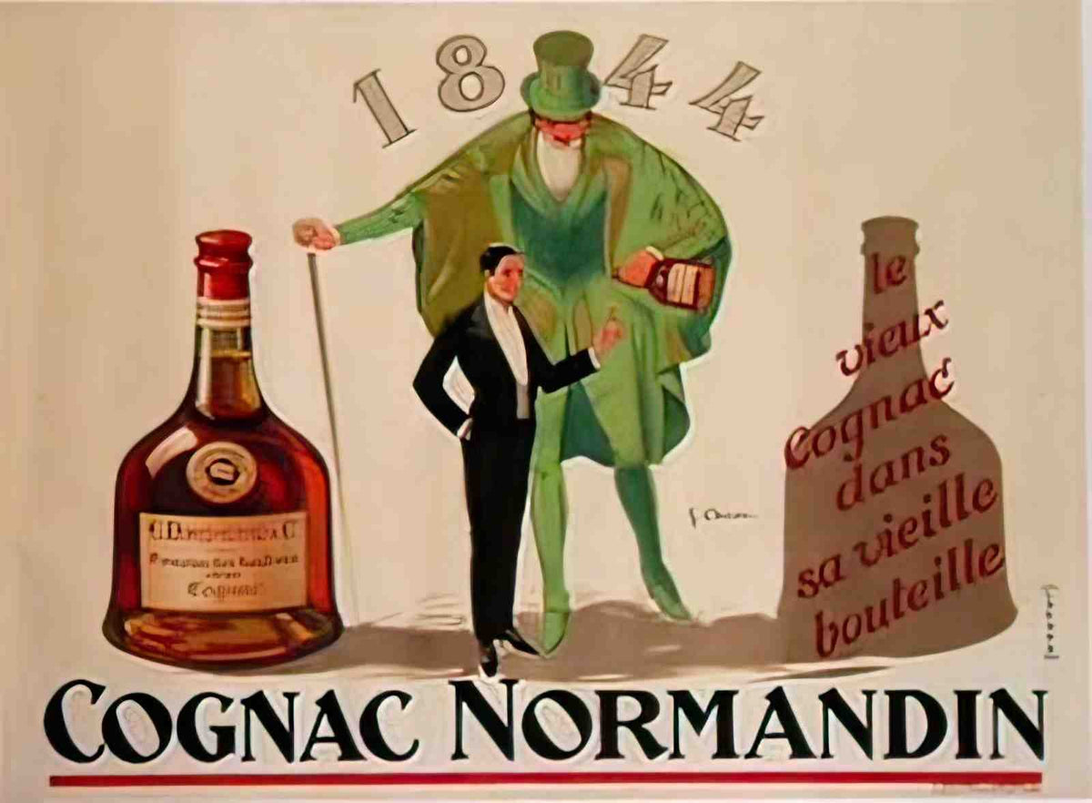 CognacNormandin Advert A4 Photo Print