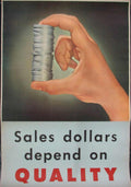 Coins Dollars Quality Vintage Retro Advert Ads A4 Photo Print