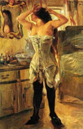 Cointh Lovis In a Corset  A4 Photo Print