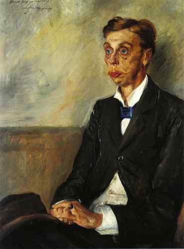 Cointh Lovis Portrait of Eduard Count Keyserling  A4 Photo Print