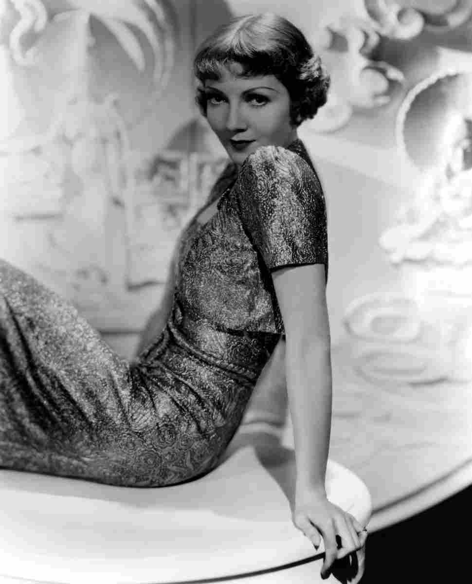Colbert Claudette 1 film star poster A4 Photo Print