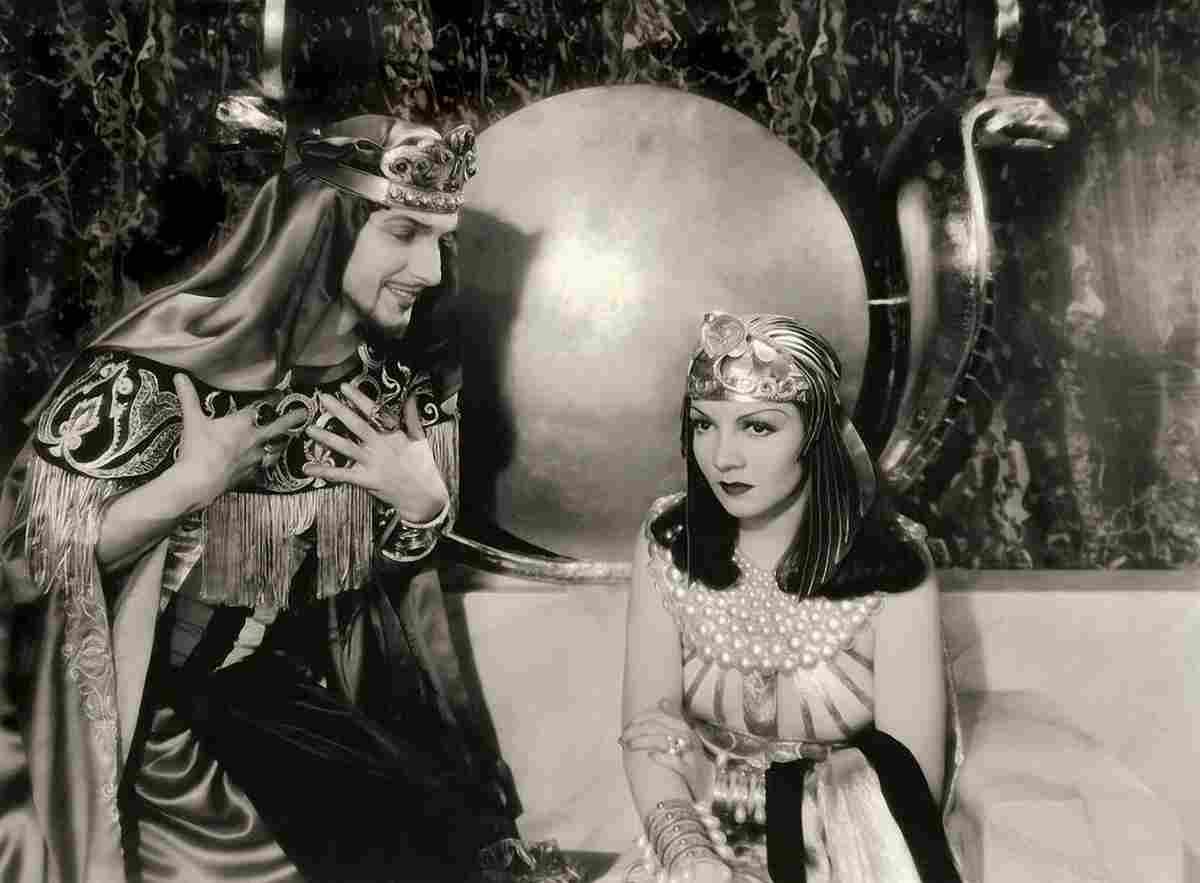 Colbert Claudette Cleopatra 13S film star poster A4 Photo Print