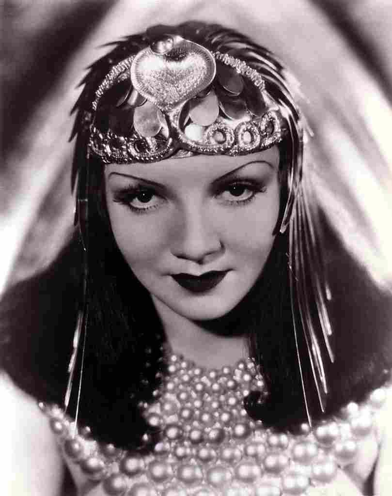 Colbert Claudette Cleopatra 2 film star poster A4 Photo Print