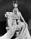 Colbert Claudette Cleopatra 7 film star poster A4 Photo Print