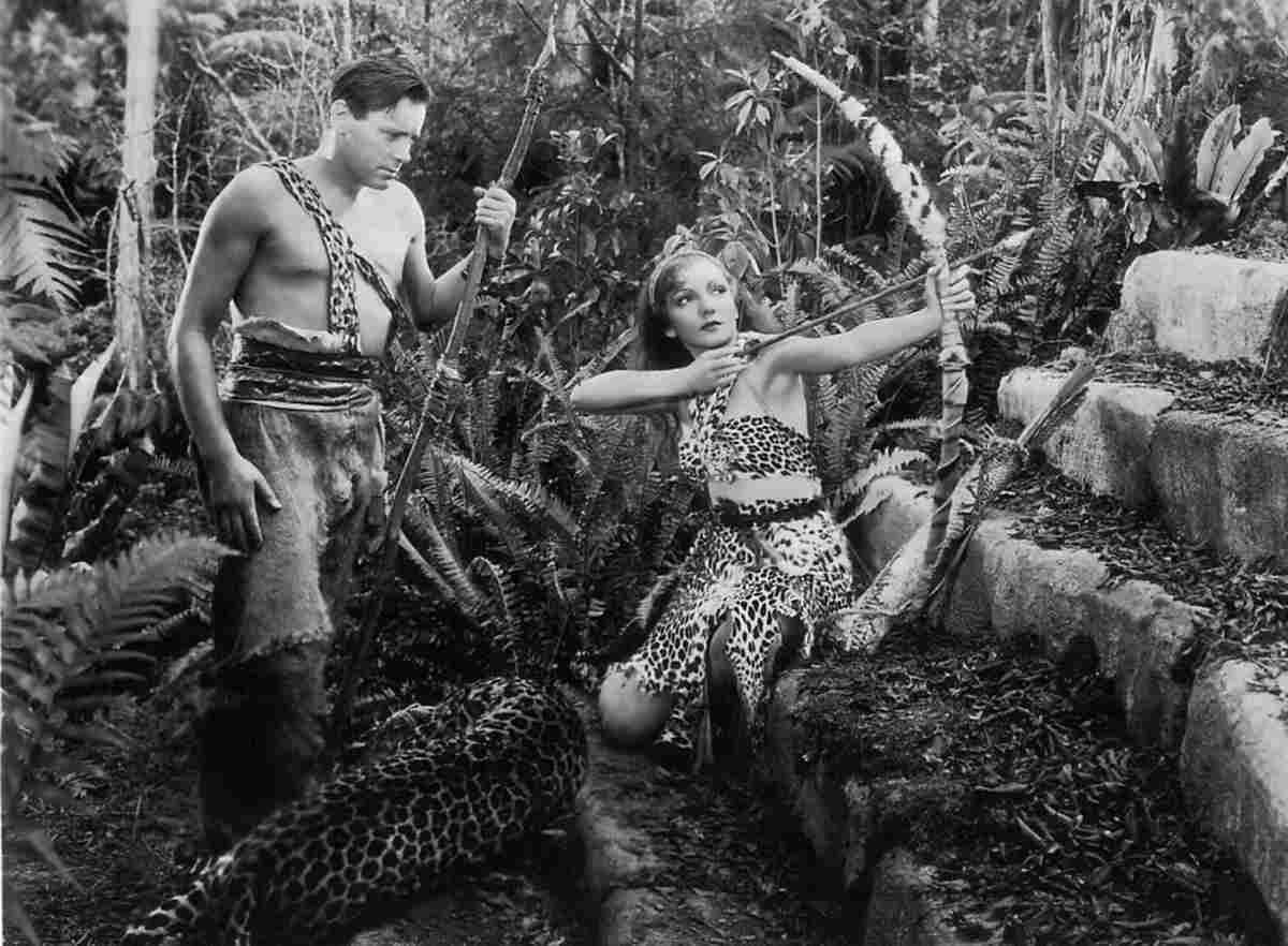 Colbert Claudette Four Frightened People 1 film star poster A4 Photo Print
