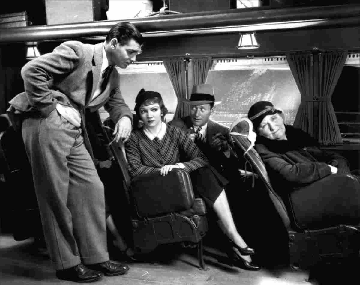 Colbert Claudette It Happened One Night 6 film star poster A4 Photo Print