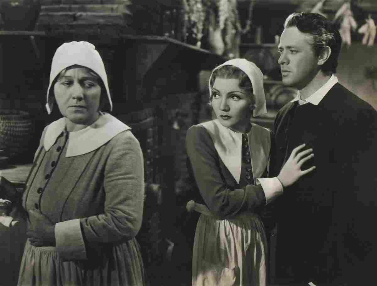 Colbert Claudette Maid of Salem 6S film star poster A4 Photo Print
