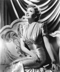 Colbert Claudette Midnight 1 film star poster A4 Photo Print