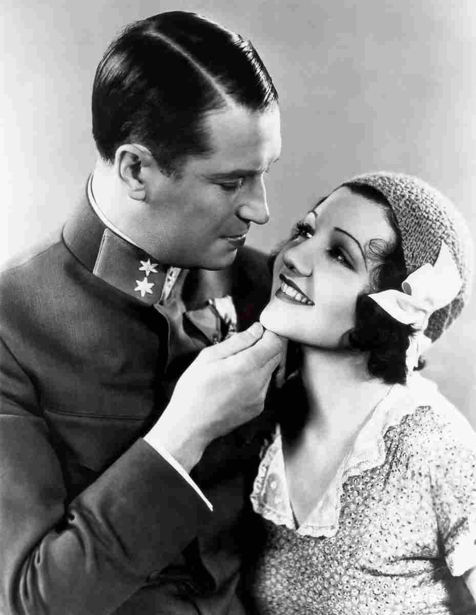Colbert Claudette Smiling Lieutenant The 1 film star poster A4 Photo Print