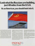 Cold War Moscow Vintage Retro Advert Ads A4 Photo Print