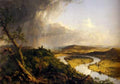 Cole Thomas View From Mount Holyoke Northampton Massachusetts A4 Photo Print