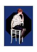Coles Phillips 035 Art Nouveau Vintage Illustration A4 Photo Print