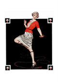 Coles Phillips 043 Art Nouveau Vintage Illustration A4 Photo Print