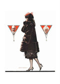 Coles Phillips 044 Art Nouveau Vintage Illustration A4 Photo Print