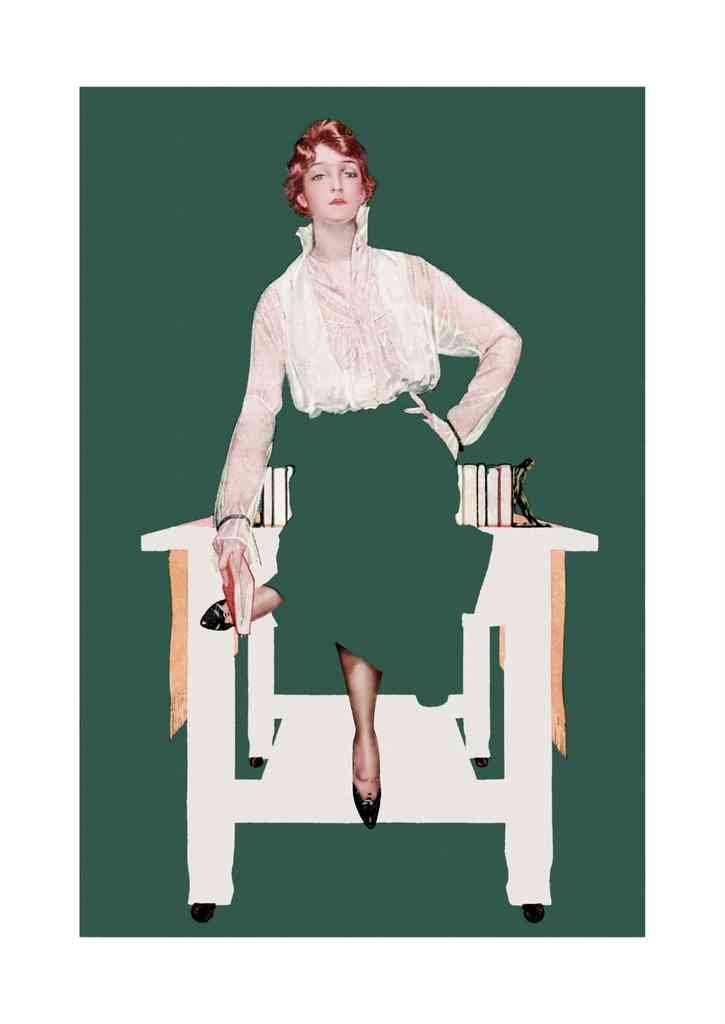 Coles Phillips 046 Art Nouveau Vintage Illustration A4 Photo Print