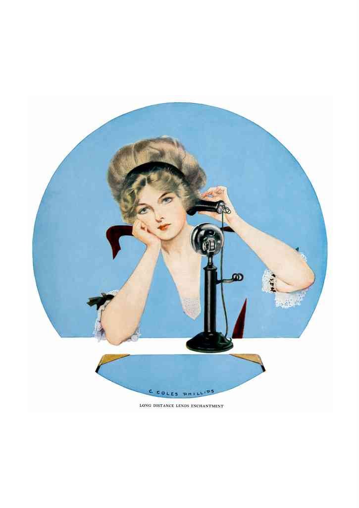 Coles Phillips 049 Art Nouveau Vintage Illustration A4 Photo Print