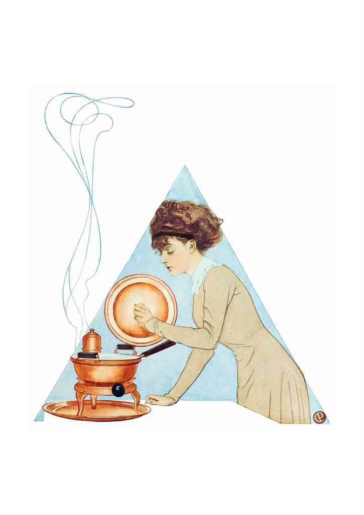 Coles Phillips 052 Art Nouveau Vintage Illustration A4 Photo Print