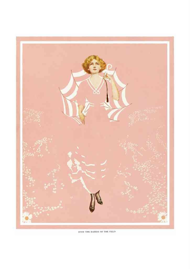 Coles Phillips 060 Art Nouveau Vintage Illustration A4 Photo Print