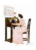 Coles Phillips 070 Art Nouveau Vintage Illustration A4 Photo Print