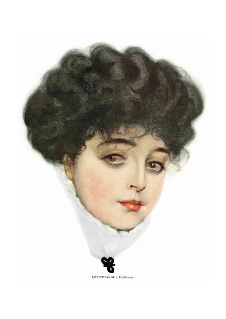 Coles Phillips 082 Art Nouveau Vintage Illustration A4 Photo Print