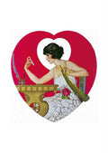 Coles Phillips 089 Art Nouveau Vintage Illustration A4 Photo Print