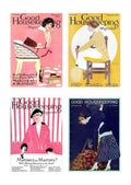 Coles Phillips 096 Art Nouveau Vintage Illustration A4 Photo Print