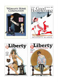 Coles Phillips 097 Art Nouveau Vintage Illustration A4 Photo Print
