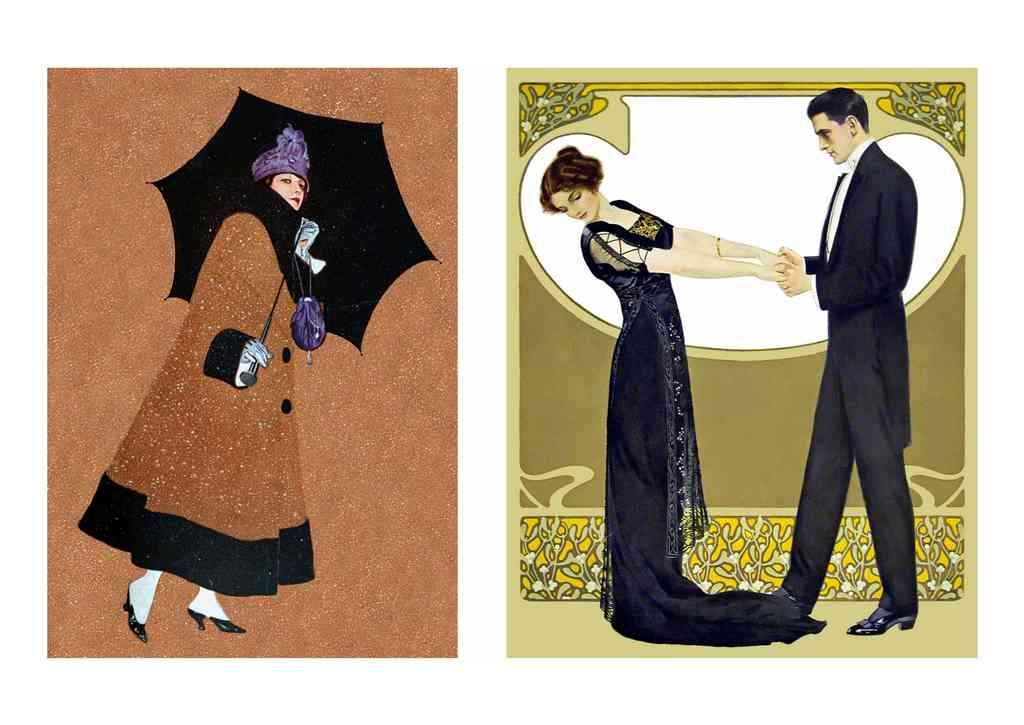Coles Phillips 111 Art Nouveau Vintage Illustration A4 Photo Print