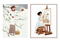 Coles Phillips 117 Art Nouveau Vintage Illustration A4 Photo Print