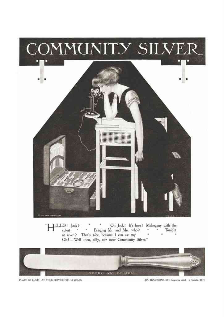 Coles Phillips 141 Art Nouveau Vintage Illustration A4 Photo Print