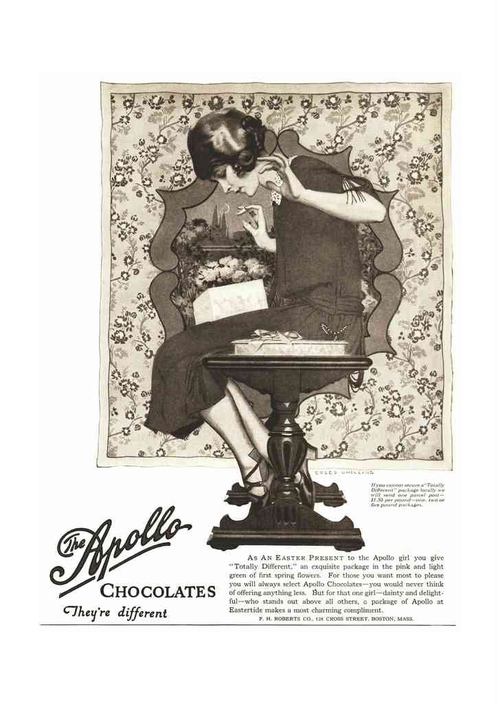 Coles Phillips 148 Art Nouveau Vintage Illustration A4 Photo Print