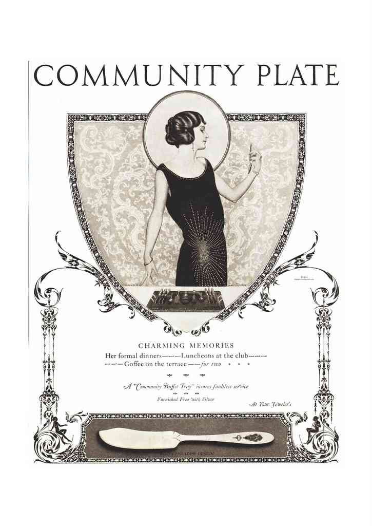 Coles Phillips 156 Art Nouveau Vintage Illustration A4 Photo Print